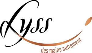 Logo de Lyss, des mains autrement